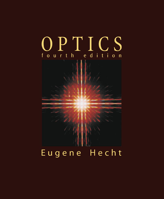 hecht optics 5th edition solutions